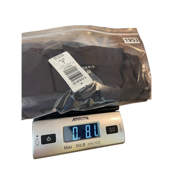 Torrid 3X (22/24) Gray Long Sleeve Tie Neck Peasant Sheer Relaxed Tunic Top NWT - Picture 13 of 14